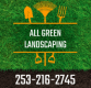 All Green Landscaping logo